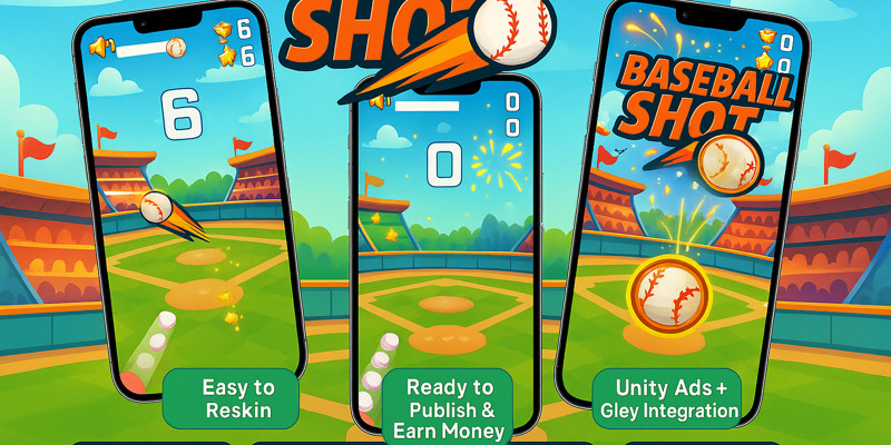 Baseball Shot Mobile Game Unity
