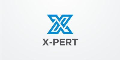 Xpert Letter X Logo Design Vector