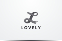 Lovely Letter L Ribbon Logo Design Vector Screenshot 3