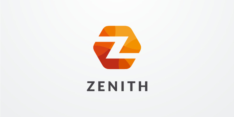 Letter Z Hexagon Logo Design Vector v14