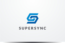 Super Sync Letter S Logo Design Vector v.05 Screenshot 1