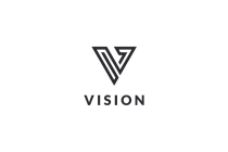 Vision Letter V Triangle Logo Design Vector v03 Screenshot 3