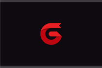 Graphic Letter G Ribbon Logo Design Vector Screenshot 2