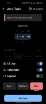 Taskora – To-Do List Android App Source Code Screenshot 8