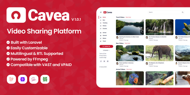Cavea - Video Sharing Platform