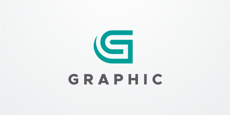 Graphic Letter G Logo Design Vector v03