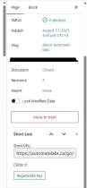 URL Shark - URL Shortener WordPress Plugin Screenshot 3