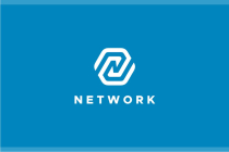 Network Letter N Hexagon Logo Design Vector Screenshot 2