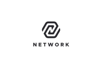 Network Letter N Hexagon Logo Design Vector Screenshot 3