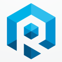 Letter R Hexagon Geometric Logo Design Vector v08