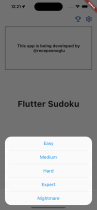 Sudoku Bronze – Flutter Application Screenshot 9