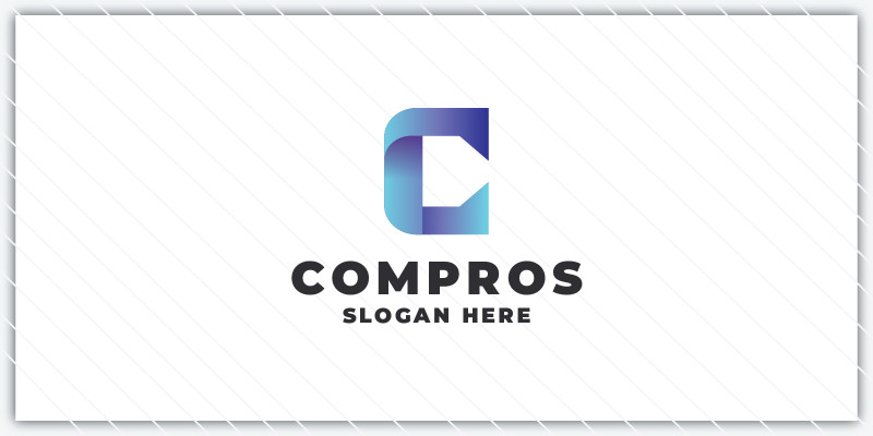 Professional Modern C Letter Logo