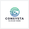 Tech Network Letter C Logo