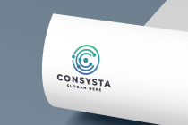 Tech Network Letter C Logo Screenshot 2