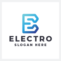 Electronic Tech Letter E Logo