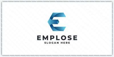 Pro Abstract Letter E Logo
