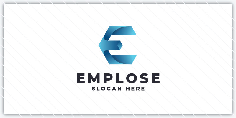 Pro Abstract Letter E Logo