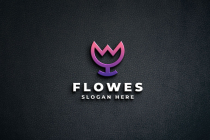 Abstract Nature Flower Logo Screenshot 1