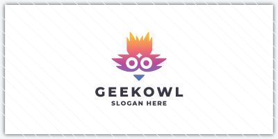 Smart Owl Bird Logo