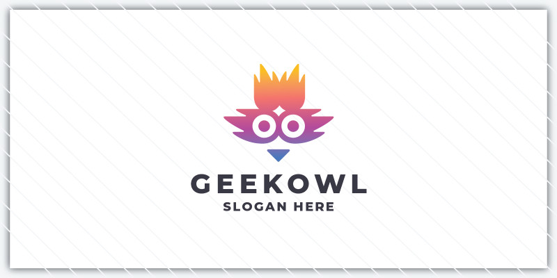 Smart Owl Bird Logo