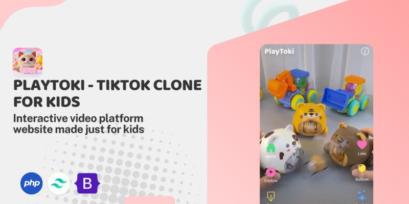 PlayToki - Tiktok Clone for Kids