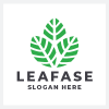 Organic Nature Leaves Logo