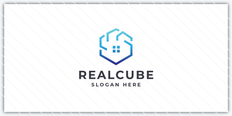 Modern Real Estate and Technology Logo