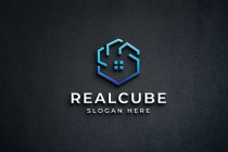 Modern Real Estate and Technology Logo Screenshot 1