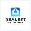 Modern Real Estate and Home Logo