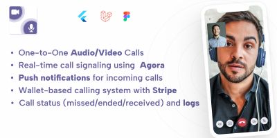 Video And Audio Calling App - Flutter