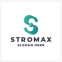 Modern S Letter Logo - Flow &amp; Connection Desig