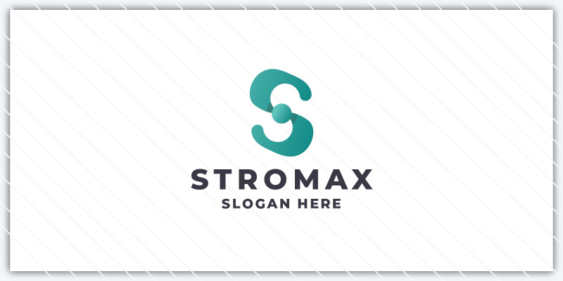 Modern S Letter Logo - Flow & Connection Desig