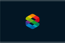 Eight Hexagon Colorful Number 8 Logo Design Vector Screenshot 2