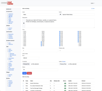 Restaurant CMS with Booking Engine Screenshot 4