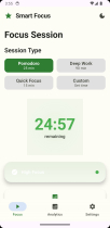 Smart Focus Elite - Android Productivity Template Screenshot 3