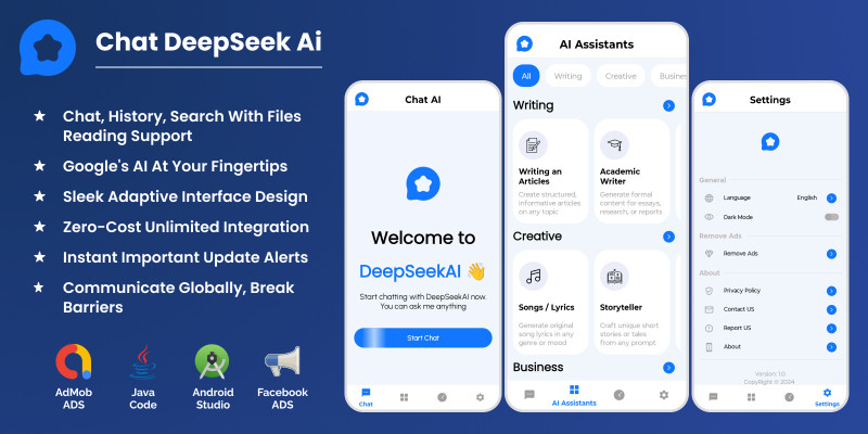 ChatAi Deepseek - Android App Source Code