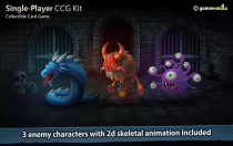 Single-Player CCG Kit-project Unity Screenshot 5
