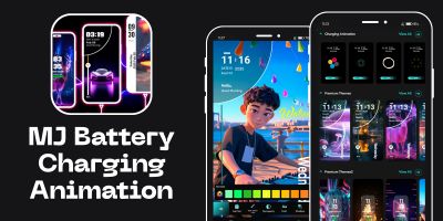 MJ Battery Charging Animation AdMob FB Ads Android