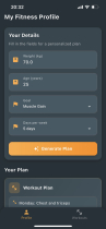 GymWizPro - Personal Trainer Source Code Flutter Screenshot 1