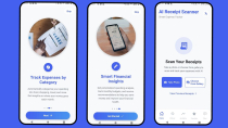 AI Receipt Scanner React Native Expo App Screenshot 2