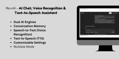 Rev AI – AI Chat Voice Recognition