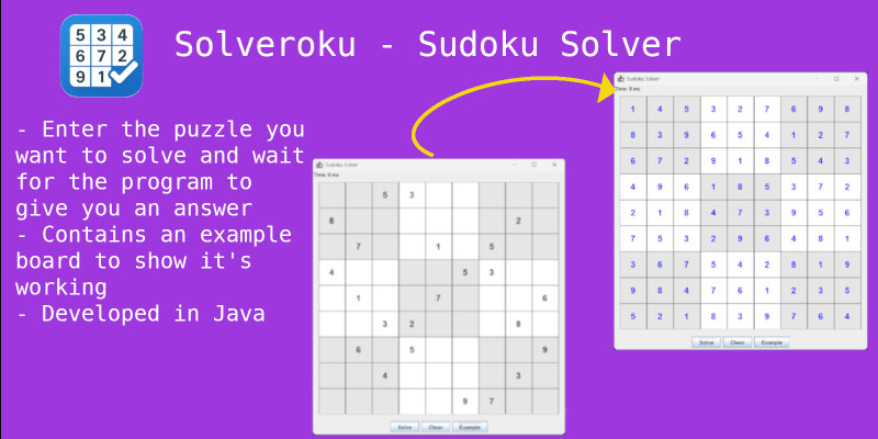 Solveroku - Sudoku Solver