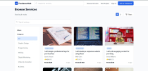 FreelanceHub – Modern Freelance Marketplace Screenshot 1