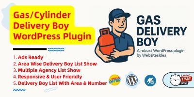 Gas Delivery Boy – WordPress Plugin