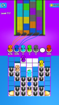 Knit Color Rope Sort Jam Puzzle Unity Source Code Screenshot 8