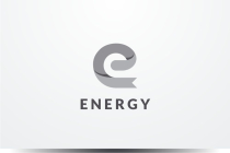 Energy Letter E Ribbon Logo Design Vector v02 Screenshot 3