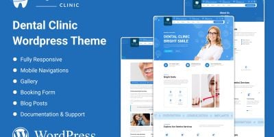 Brightsmile - Dental Clinic Wordpress Theme