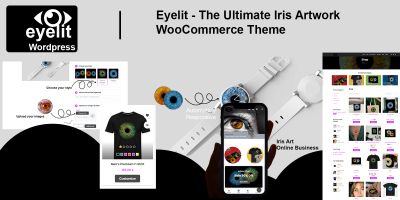 Eyelit The Ultimate Iris Artwork WooCommerce Theme