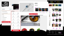 Eyelit The Ultimate Iris Artwork WooCommerce Theme Screenshot 3