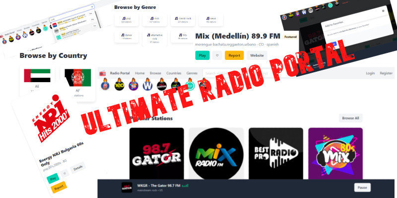 Ultimate Radio Portal